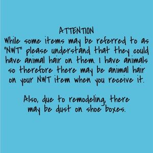 ⭐️⭐️ATTENTION⭐️⭐️ please read before purchasing any item from me.  Thank you